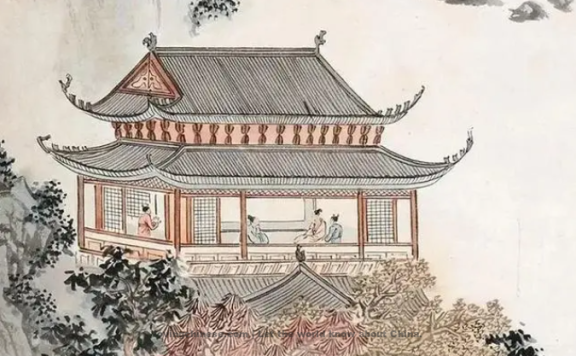 Ye Mengde Poem: Rouged Lips · Written in Summit Pavilion in 1135 – 叶梦得《点绛唇·绍兴乙卯登绝顶小亭》