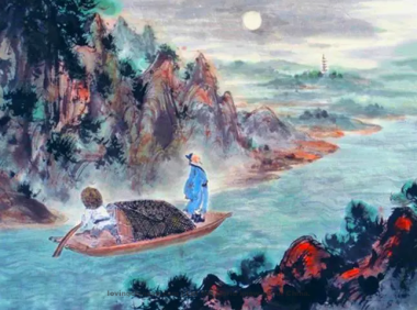 Li Bai: Down the Zhenglu Pavilion at Night ~ 李白·《夜下征虏亭》 with English Translations