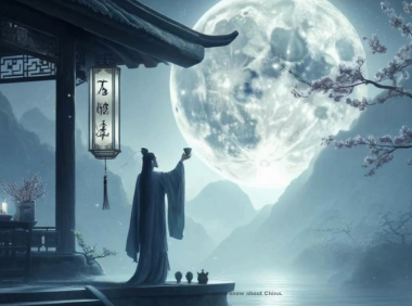 Drinking Alone under the Moon (1) – 李白《月下独酌（四首其一）》 – Li Bai poems in chinese and english